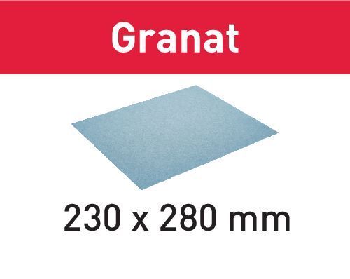 FESTOOL Schleifpapier 230x280 P80 GR/10 Granat
