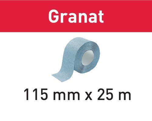 FESTOOL Schleifrolle 115x25m P320 GR Granat